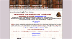 Desktop Screenshot of fossilbuch.de