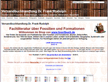 Tablet Screenshot of fossilbuch.de